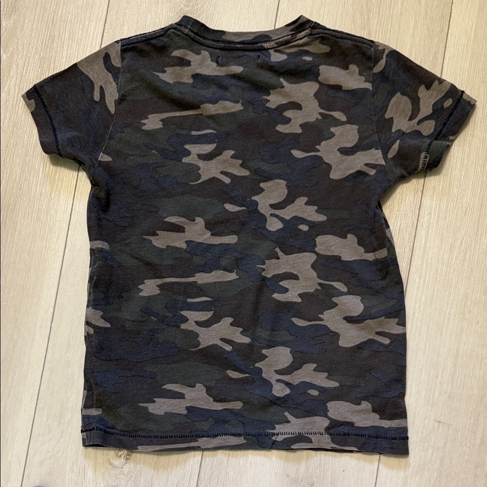 Bing Kids Camouflage Short Sleeve Tee - Size 4/6 - Picture 4 of 5